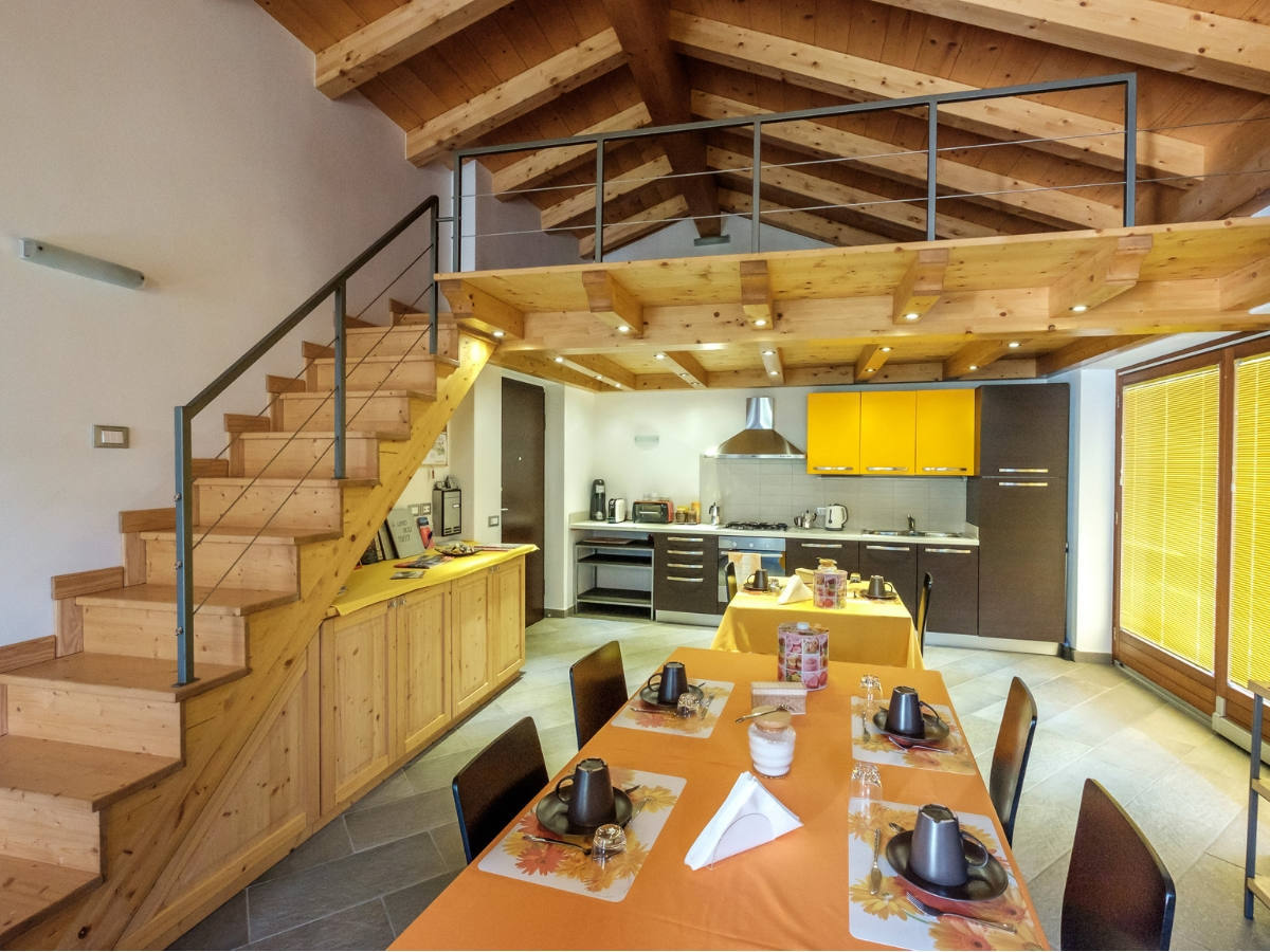 La mansarda del San Bernardo Foresteria Lombarda