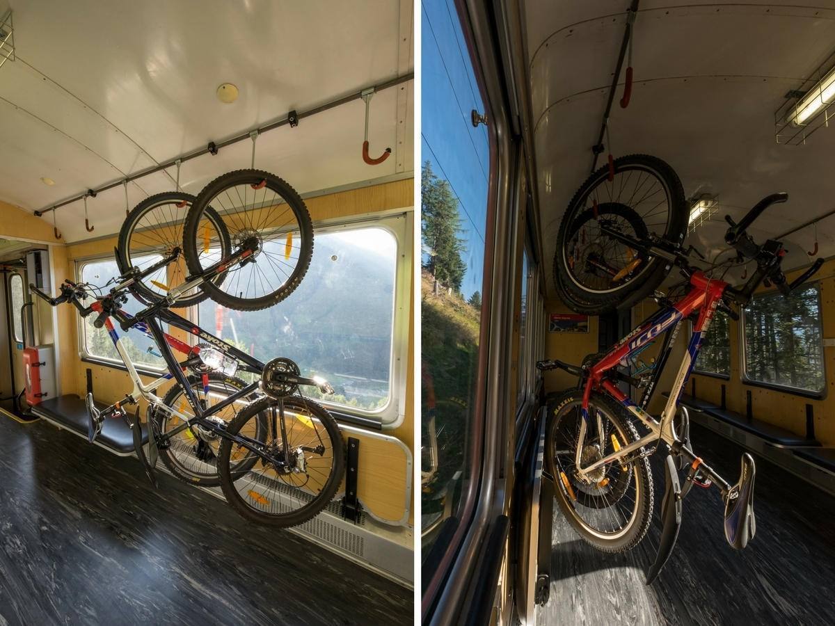 trenino rosso bernina trasporto bici