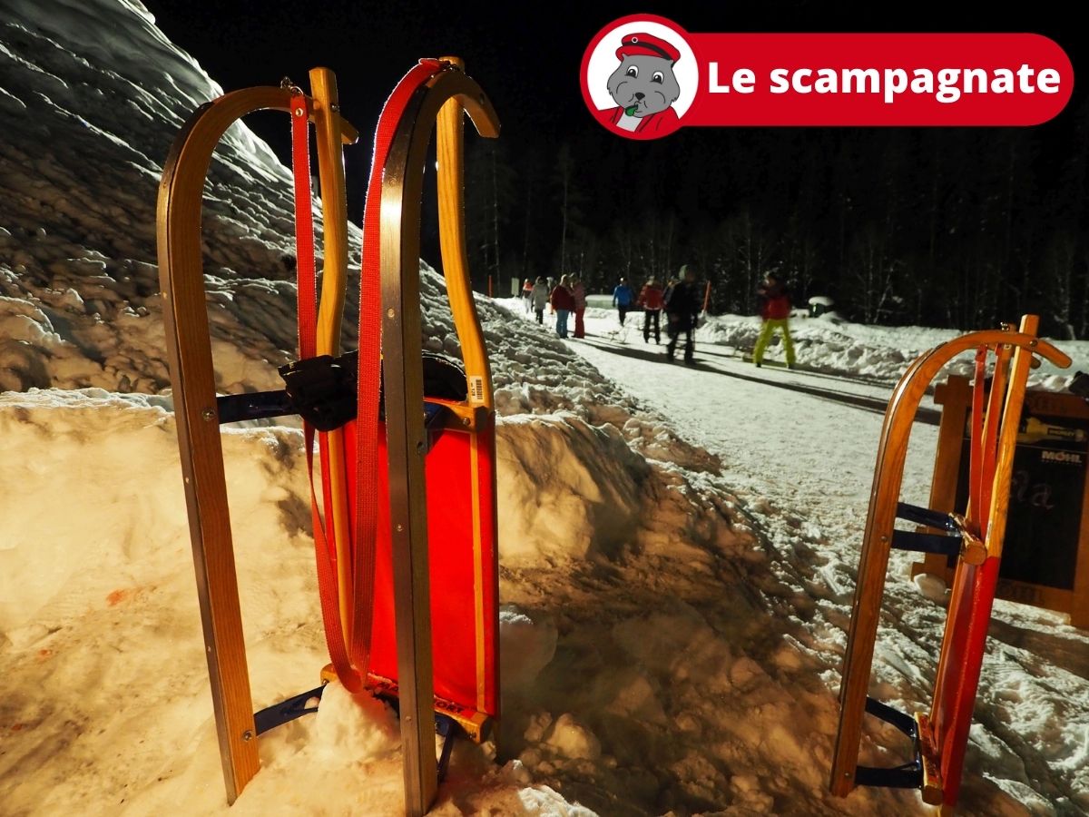 Le scampagnate di Happy - TRENINO ROSSO E SLITTATA IN QUOTA