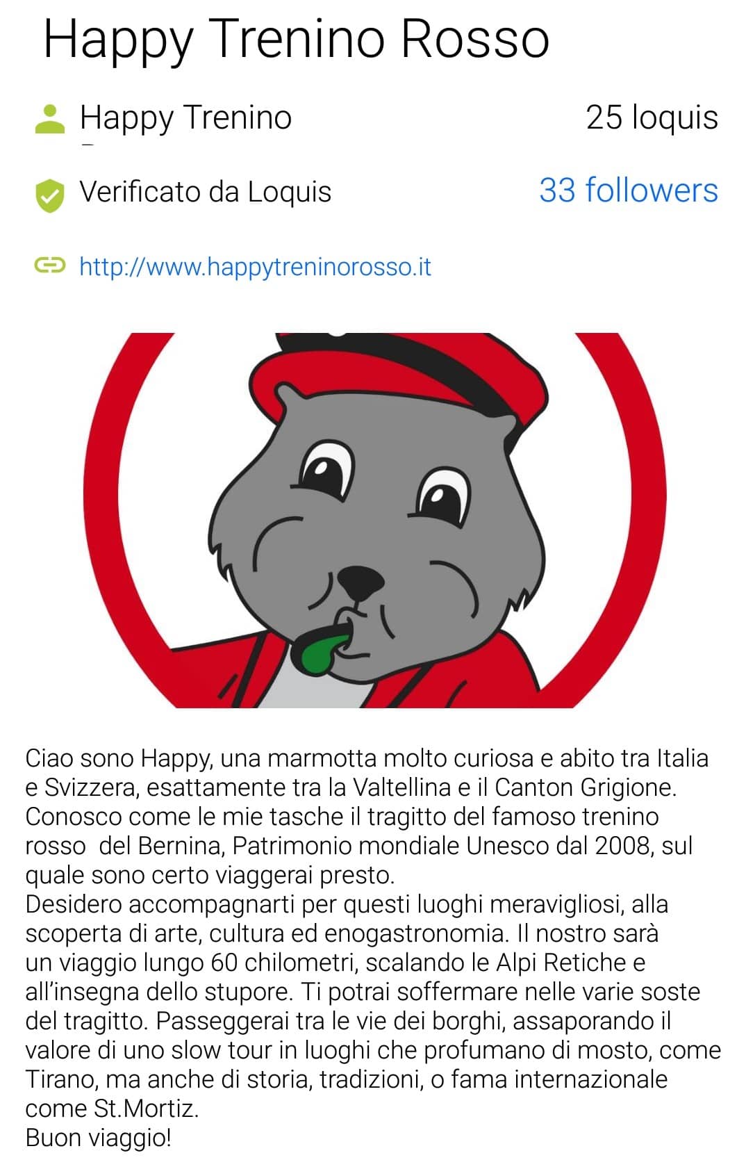 happytreninorosso su Loquis