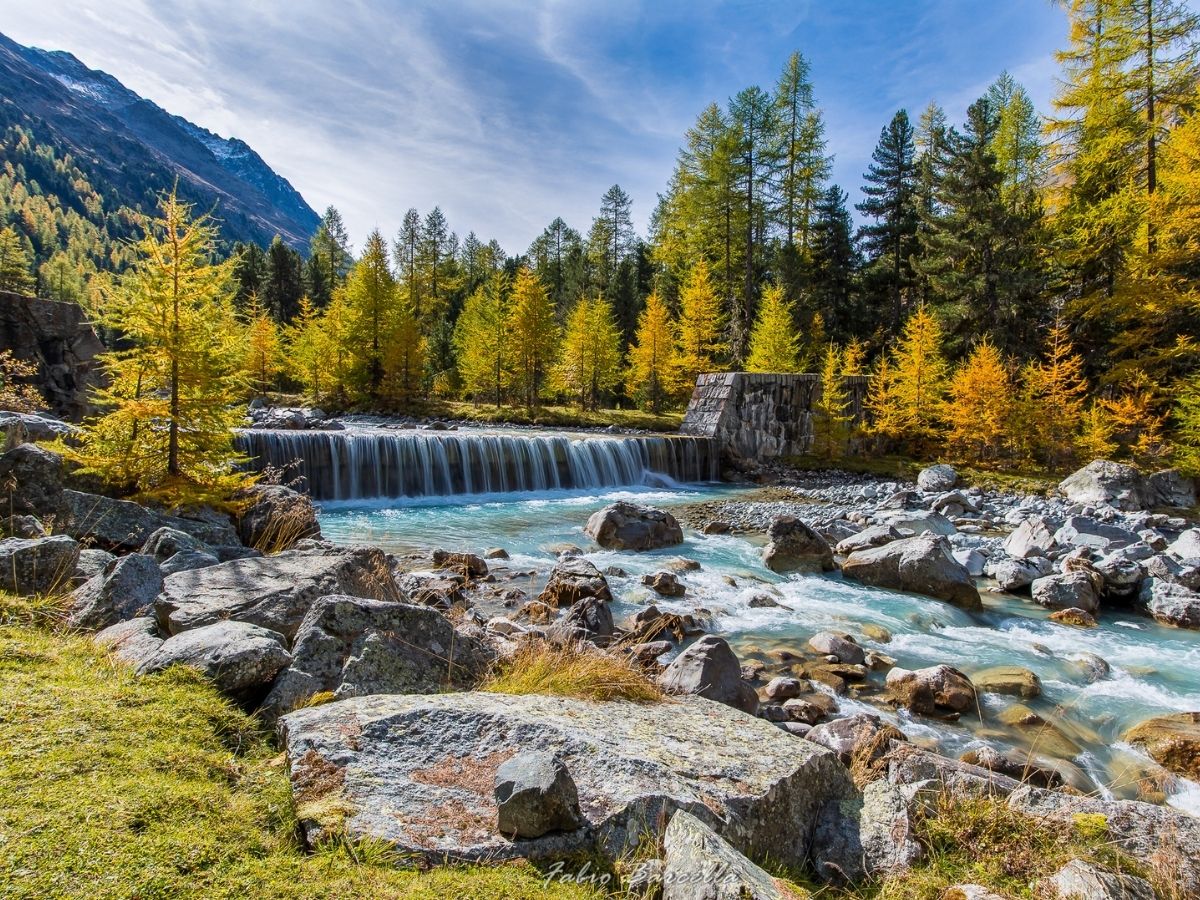 Val Roseg, un paesaggio incontaminato