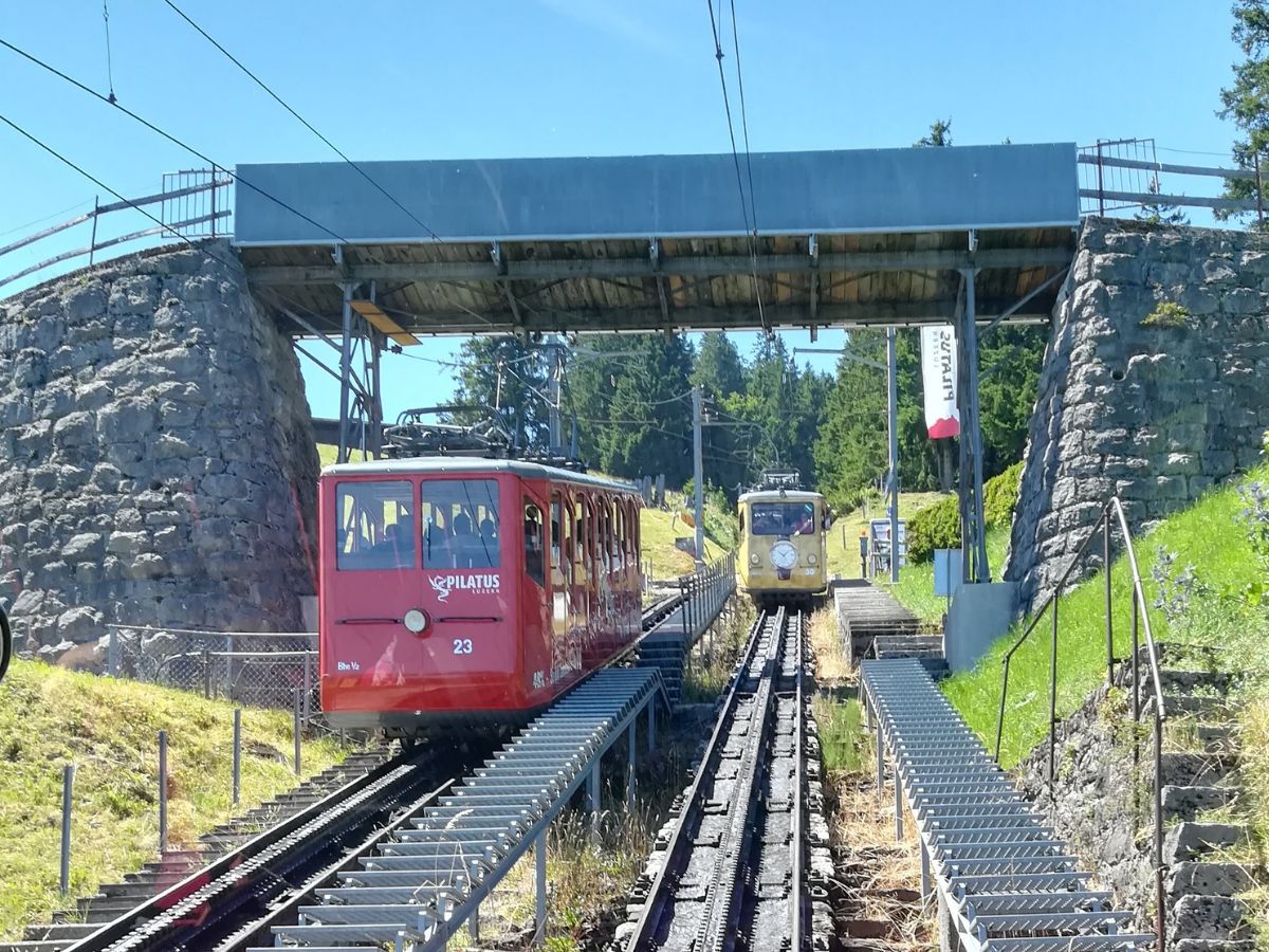 Discesa in cremagliera