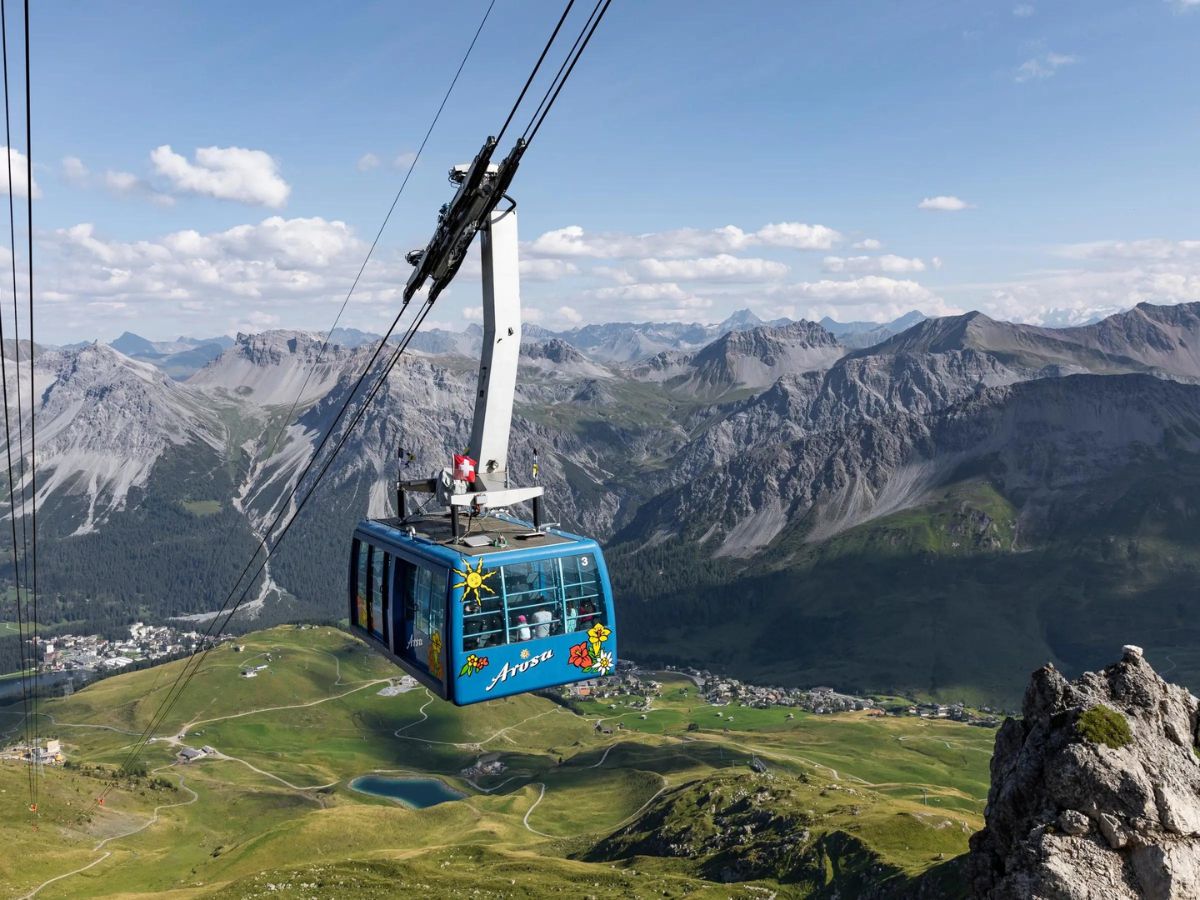 Cabinovia per Weisshorn
