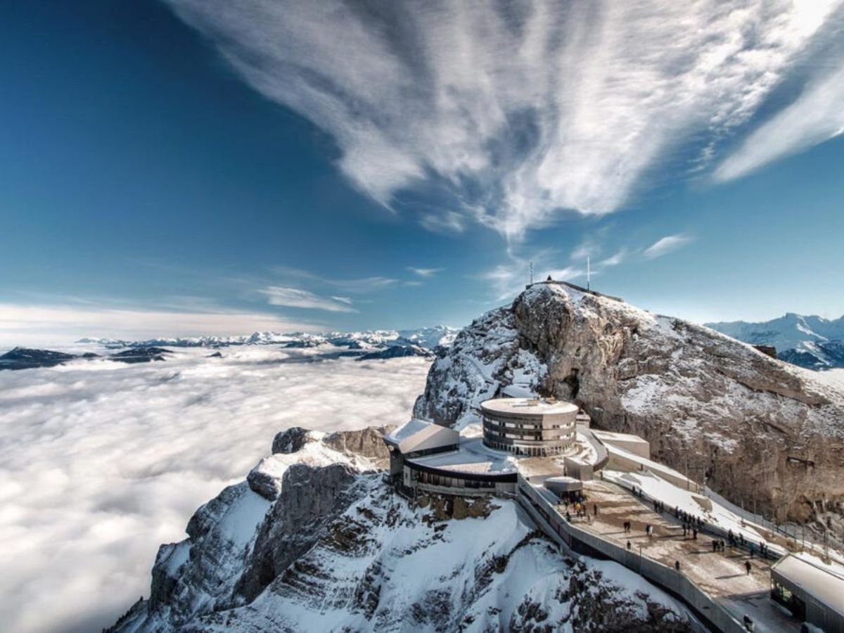 mercatini di Natale sul monte Pilatus