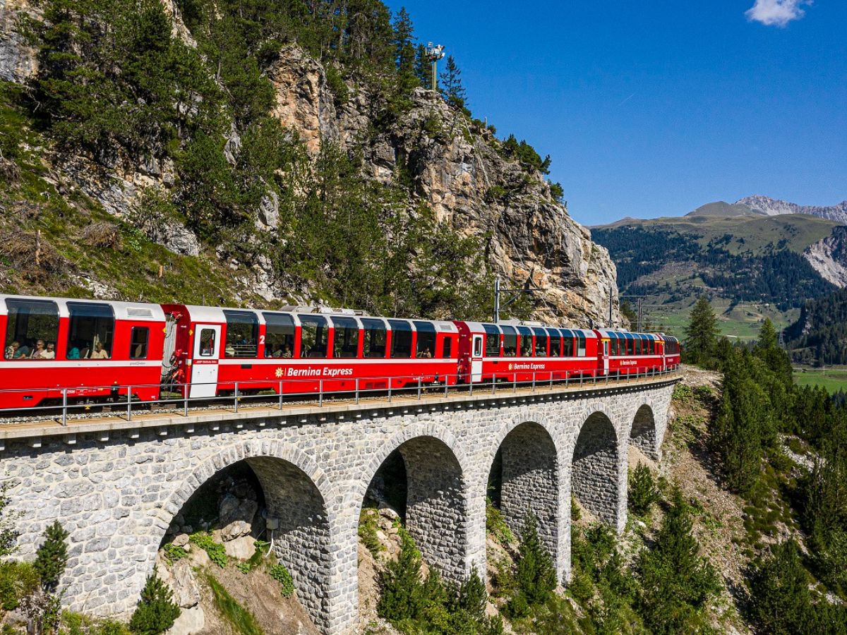 Da Coira a St.Moritz sulla linea dell