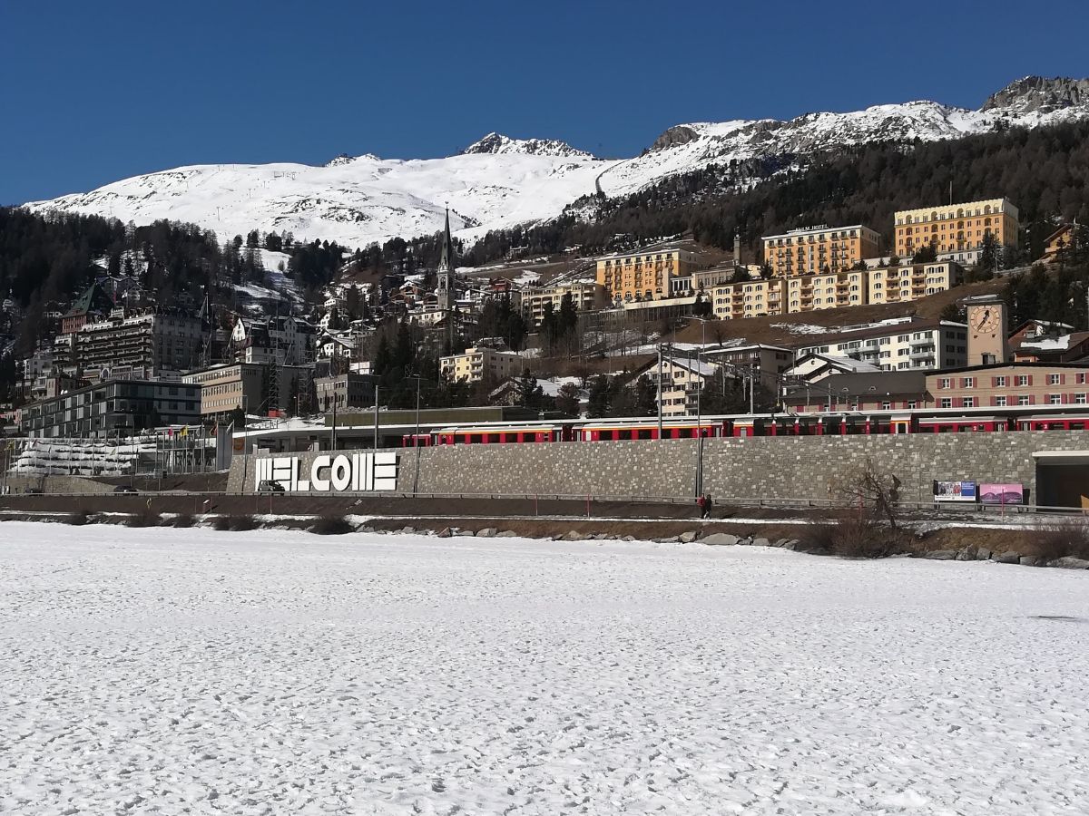 St.Moritz innevata