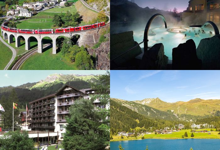 Davos, Kloster e St.Moritz