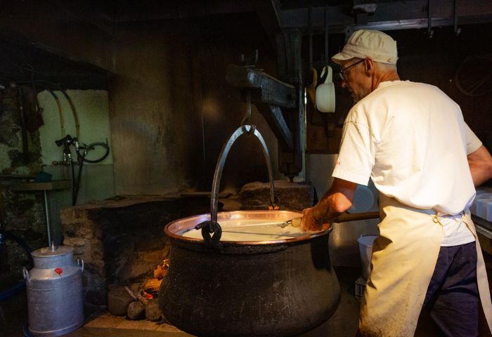 Dimostrazione di caseificazione