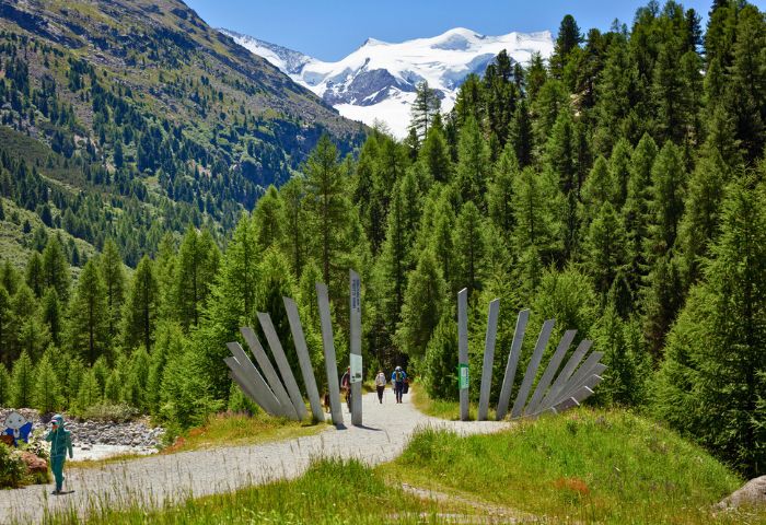 Sentiero del ghiacciaio Morteratsch