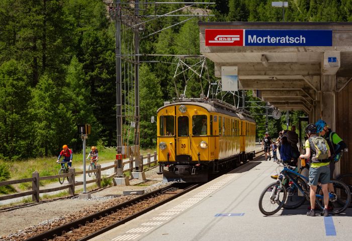 Sosta a Morteratsch