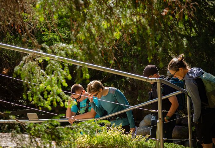 Visita al giardino dei ghiacciai