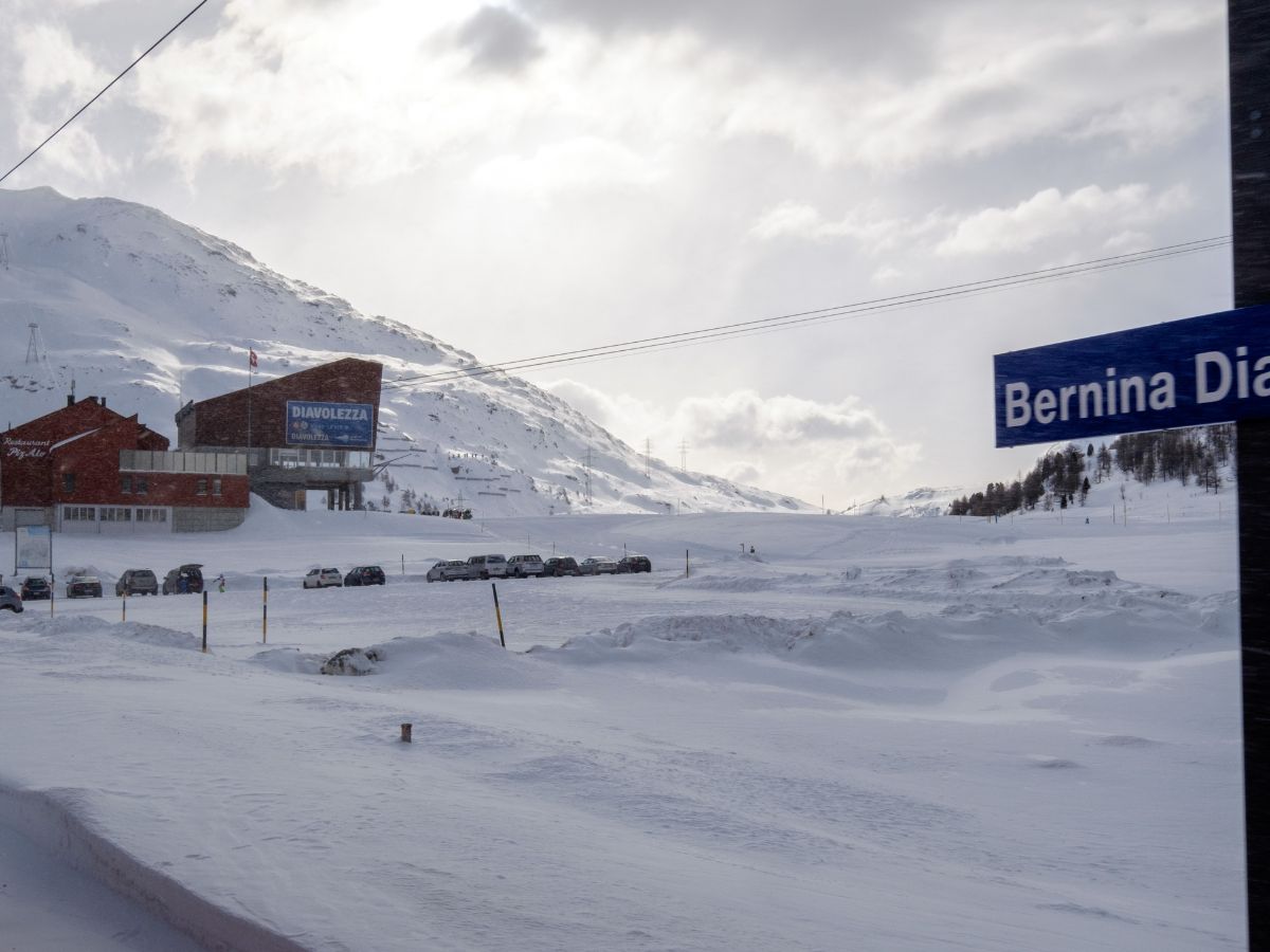 Stazione di Bernina Diavolezza