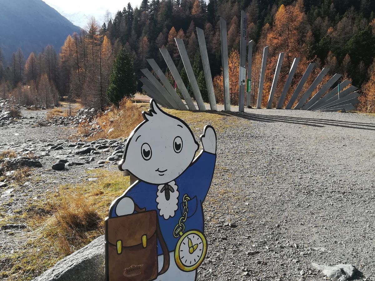 Sentiero del ghiacciaio del Morteratsch