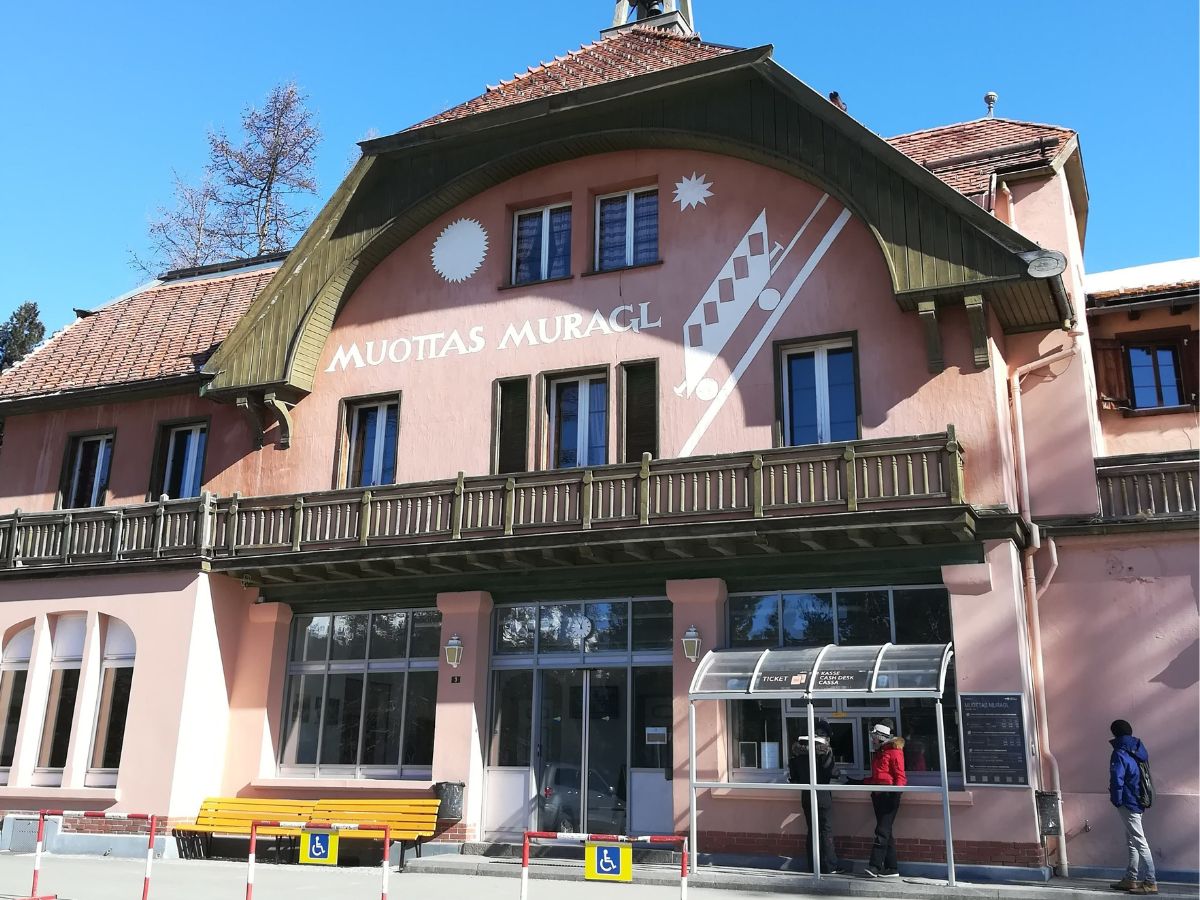 La cremagliera di Muottas Muragl