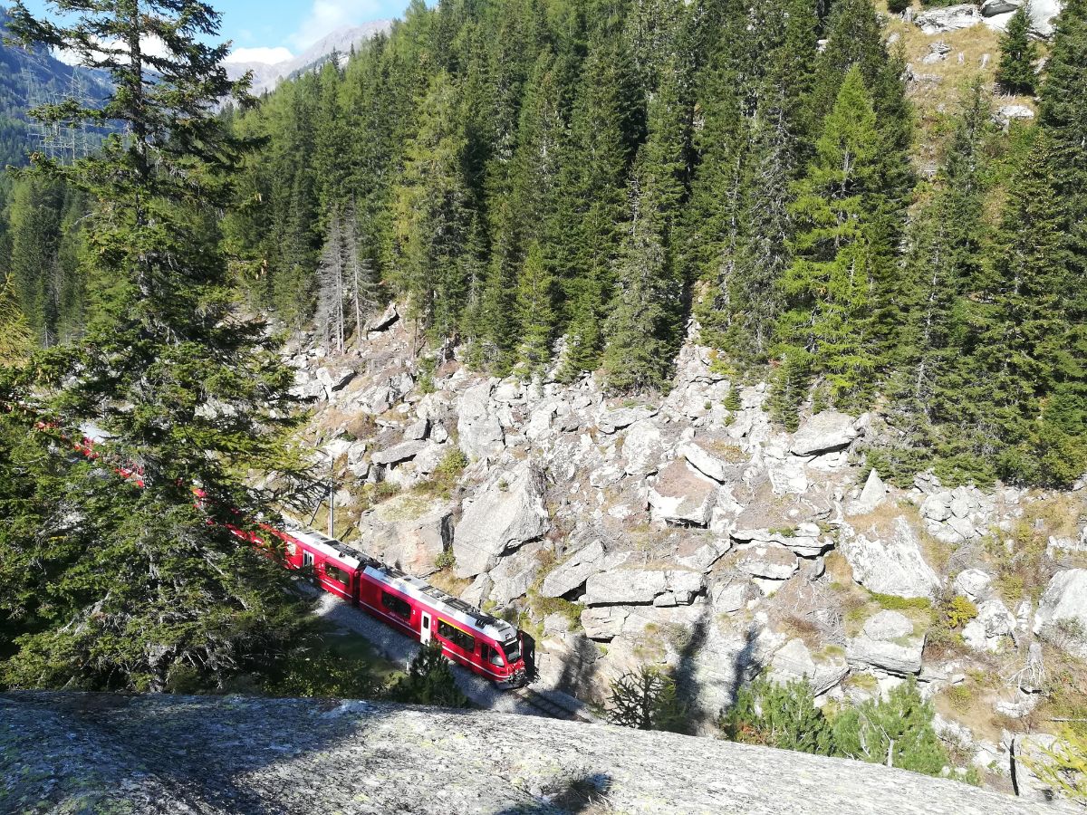 Il trenino a Cavaglia