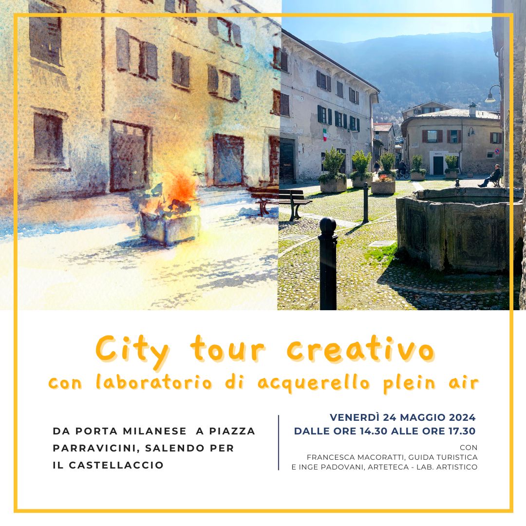 City tour creativo e laboratorio acquerello